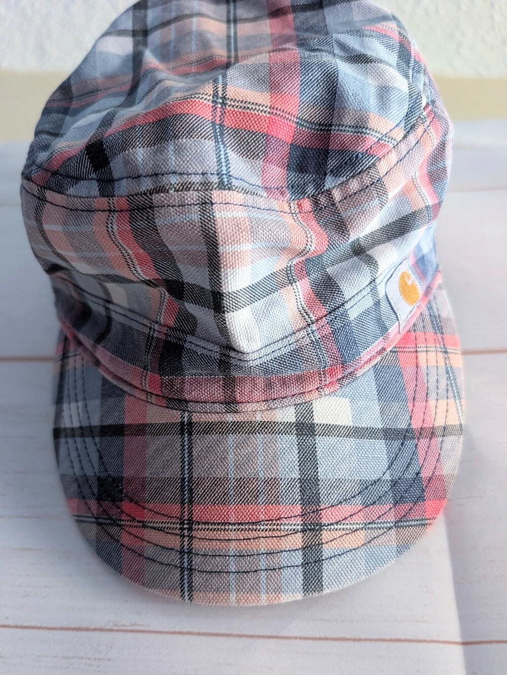 Nwot Carhartt Plaid Cap